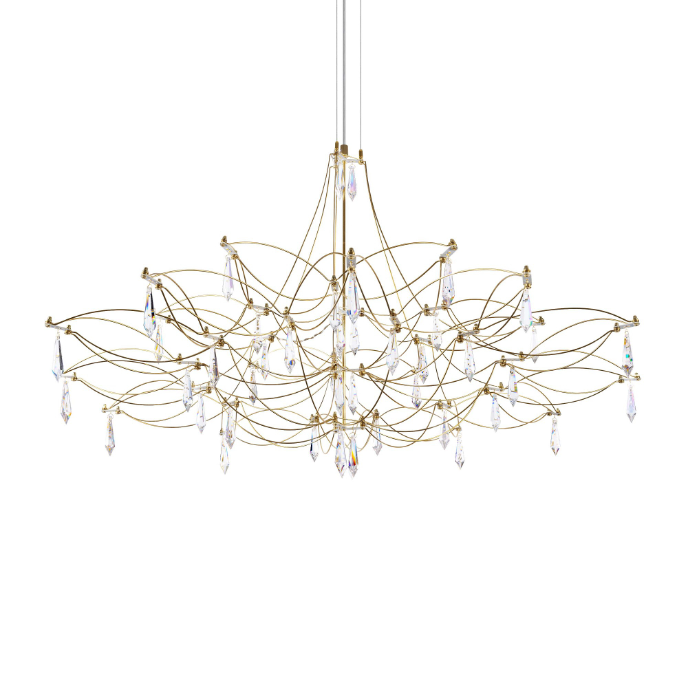 Подвесная люстра Loft it Mira 10590/1000 Gold Asfour