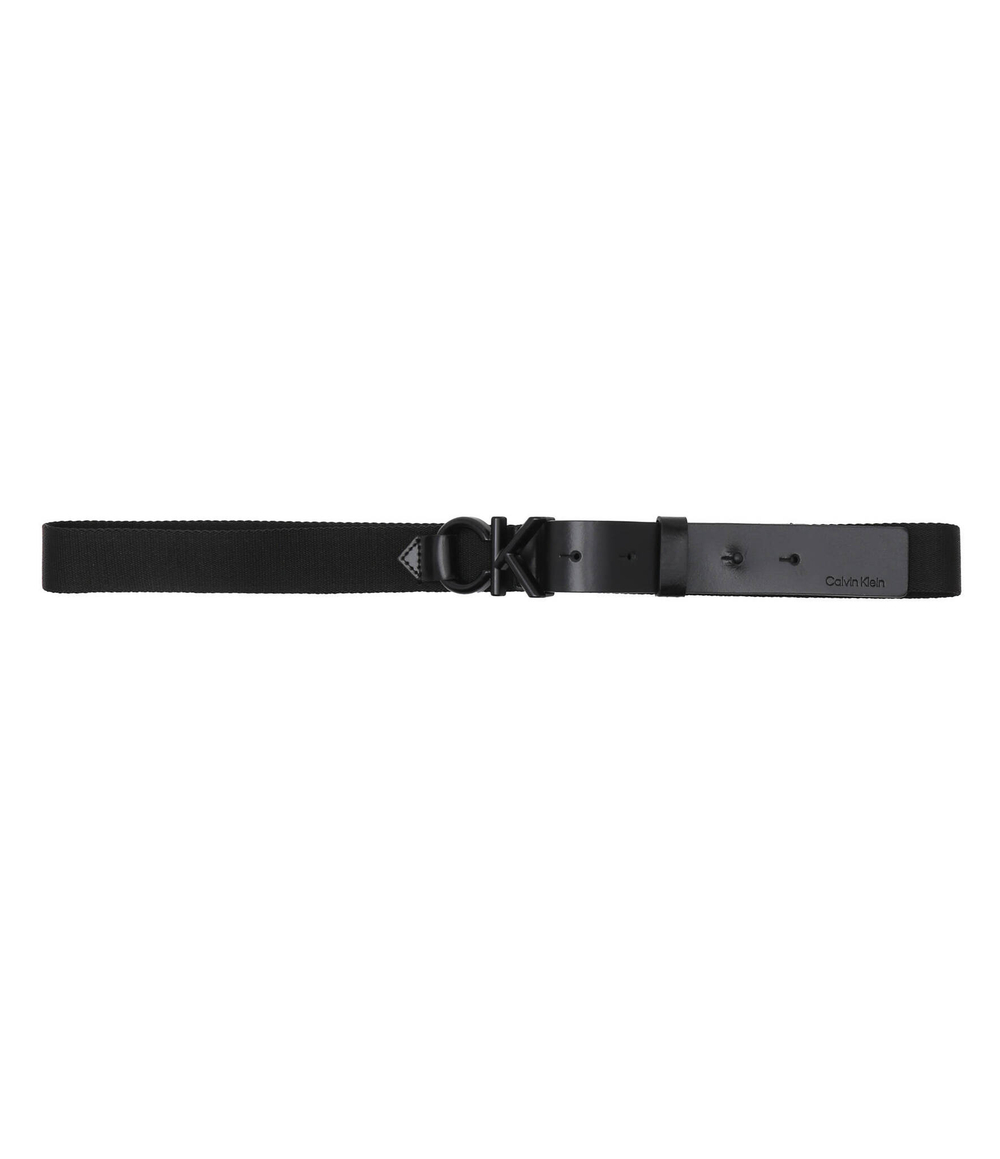 Ремень CK METAL MINIMAL WEBBING 30MM Calvin Klein - черный(K50K511566)