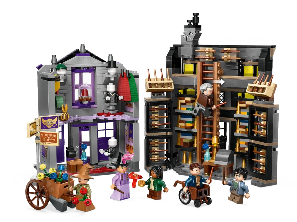Конструктор LEGO Harry Potter 76439 Палочки Олливандера и мантии мадам Малкин