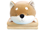 Игрушка подушка с пледом Funfur Shiba