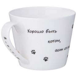 КРУЖКА LEFARD "БЕРИ КОТА" 450 МЛ, РАЗНОЦВЕТНЫЙ (КОР=48ШТ.)