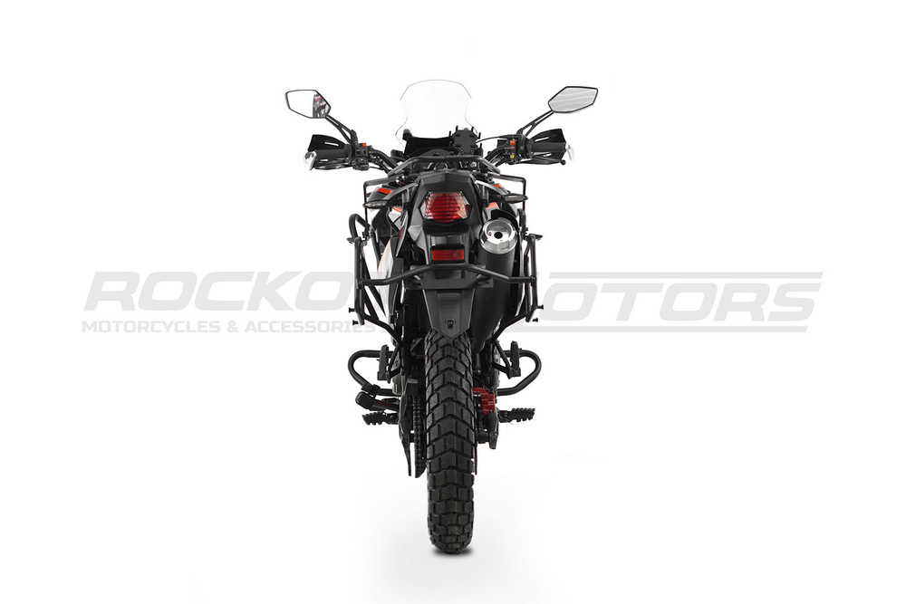 Мотоцикл турэндуро ROCKOT DAKAR ADVENTURE 2.0 (серый/красный)