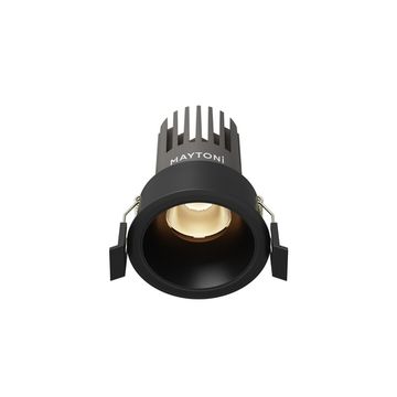 Встраиваемый светильник 9W 3000К DL123-10W-3K-B черный Dip Hight Maytoni