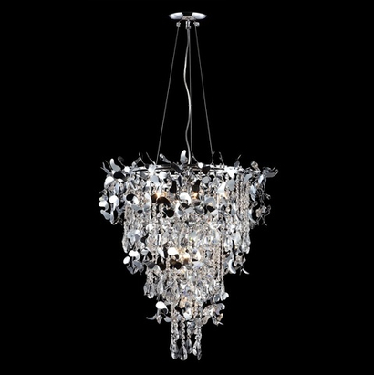 Подвесная люстра Crystal Lux ROMEO SP10 CHROME D600