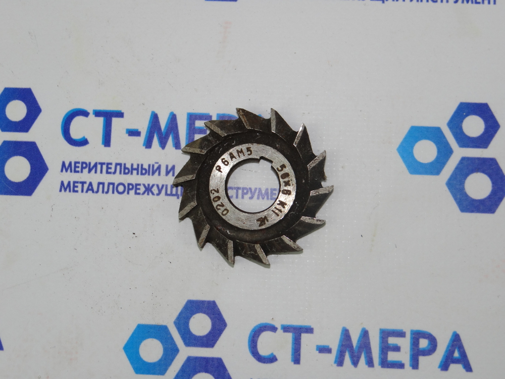 Фреза 3-хсторонняя 50х6х16 KII Р6АМ5 z=14 0202 прямозубая