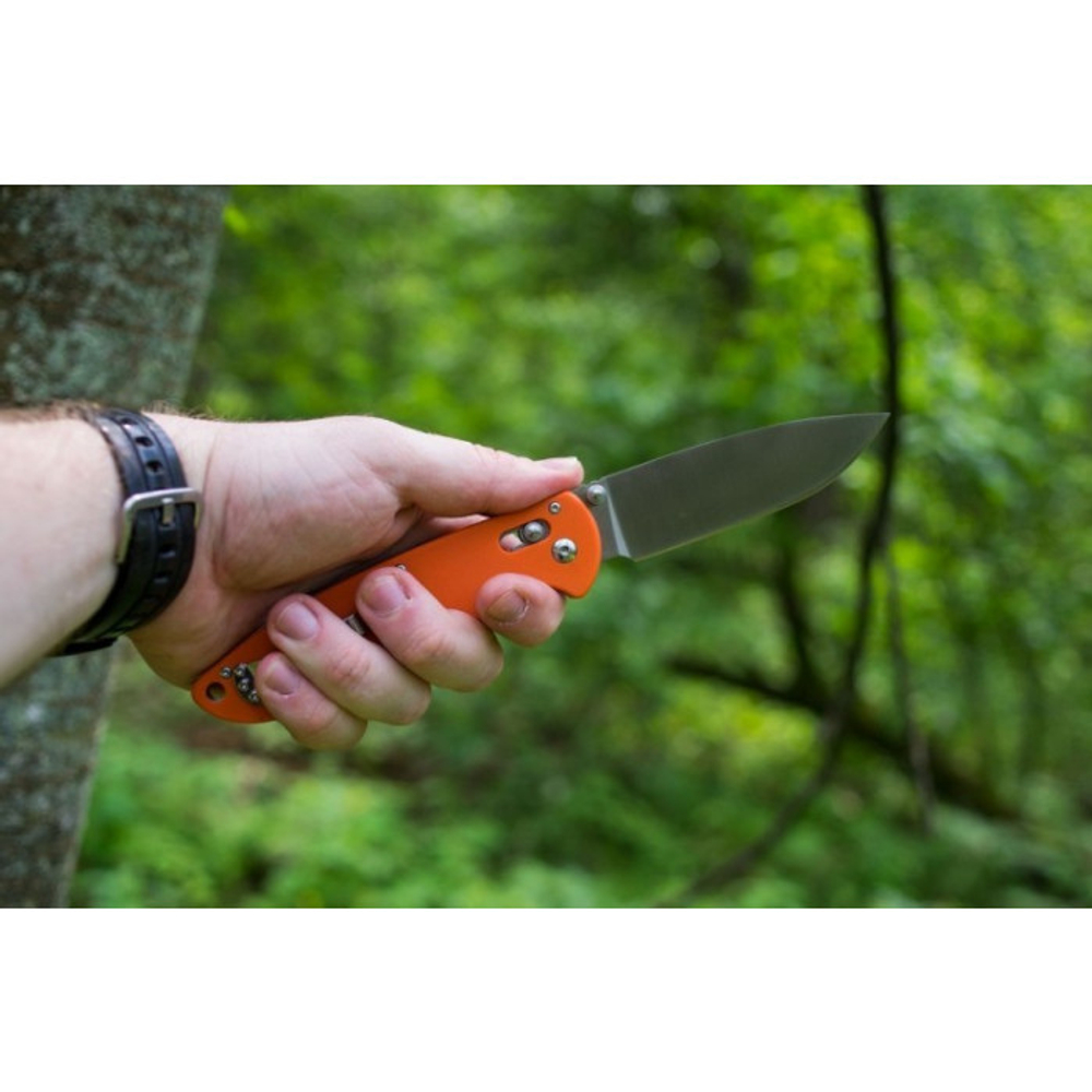 Нож Ganzo G740 (черный, оранжевый, зеленый)