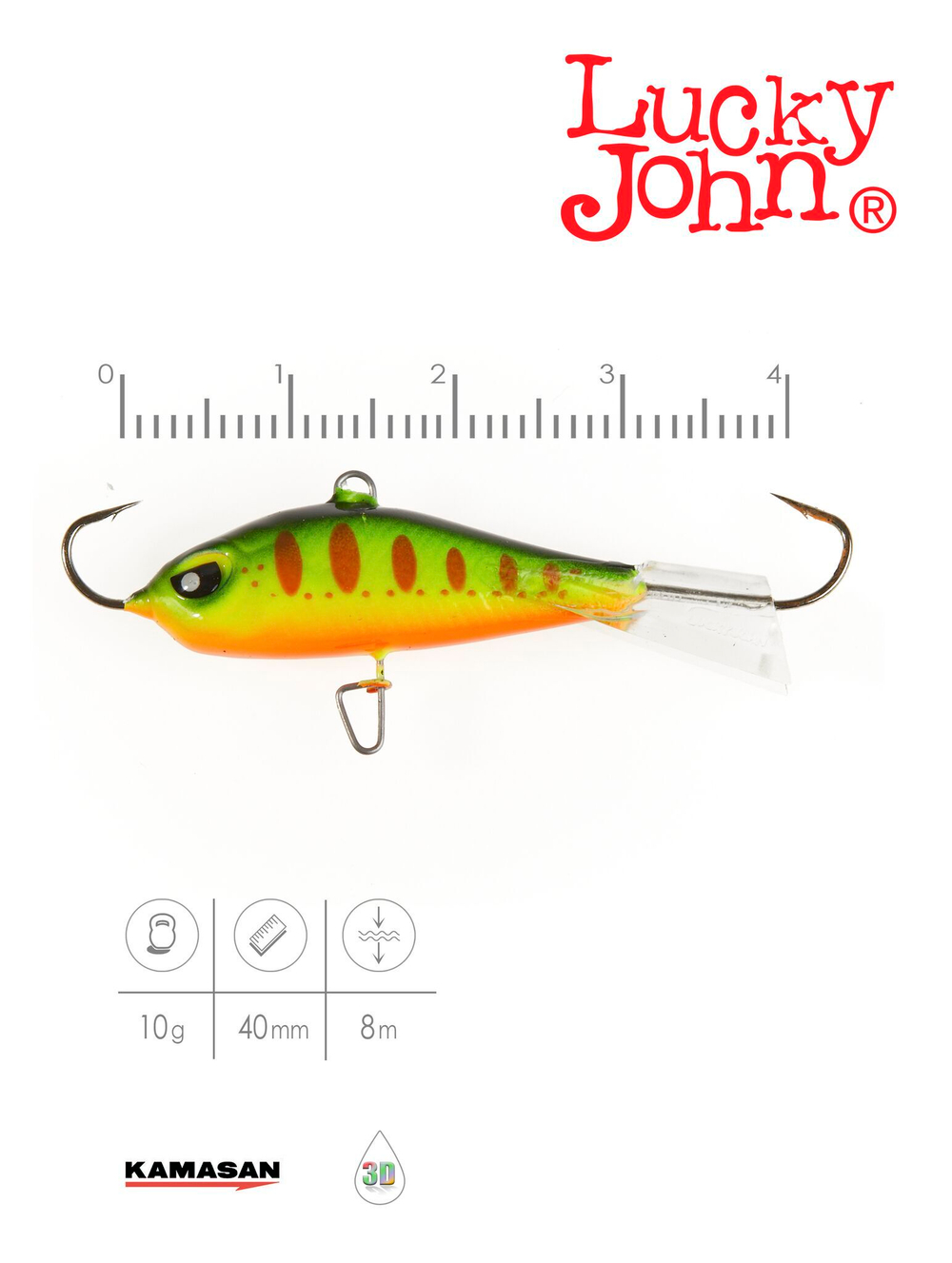 Балансир LUCKY JOHN Baltic №4, цвет 201, арт. 61400-201