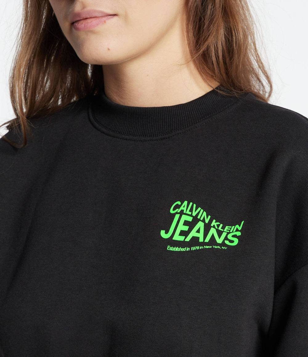 Худи MOTION LOGO CALVIN KLEIN JEANS - черный(J20J222227)