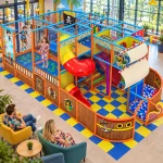 Детский игровой лабиринт «Пиратский корабль» 40,3 м² (6*9,5*4,1 м)