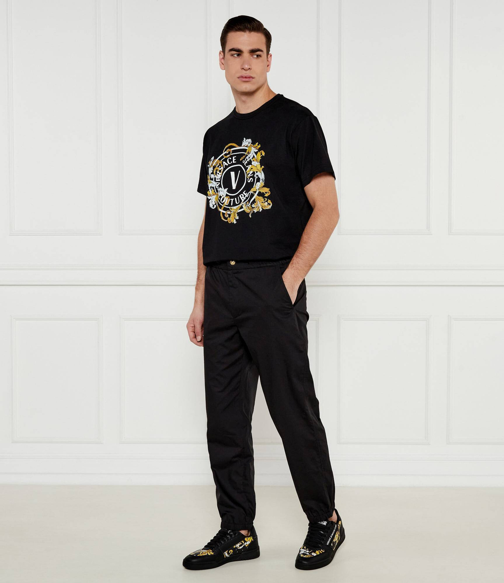 Футболка Versace Jeans Couture - черный(78GAHC01CJ01C)
