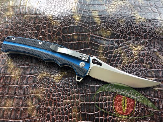 Складной нож Steelclaw Волна SLW03 c клинком из стали D2, рукоять G10