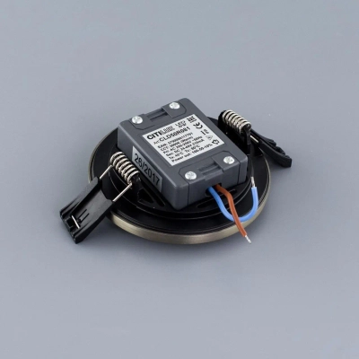 Citilux Омега CLD50R081 LED Встраиваемый светильник с диммером ХромМат