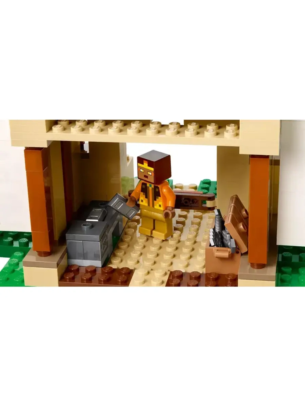 Конструктор Лего 21250 Minecraft Крепость железного голема