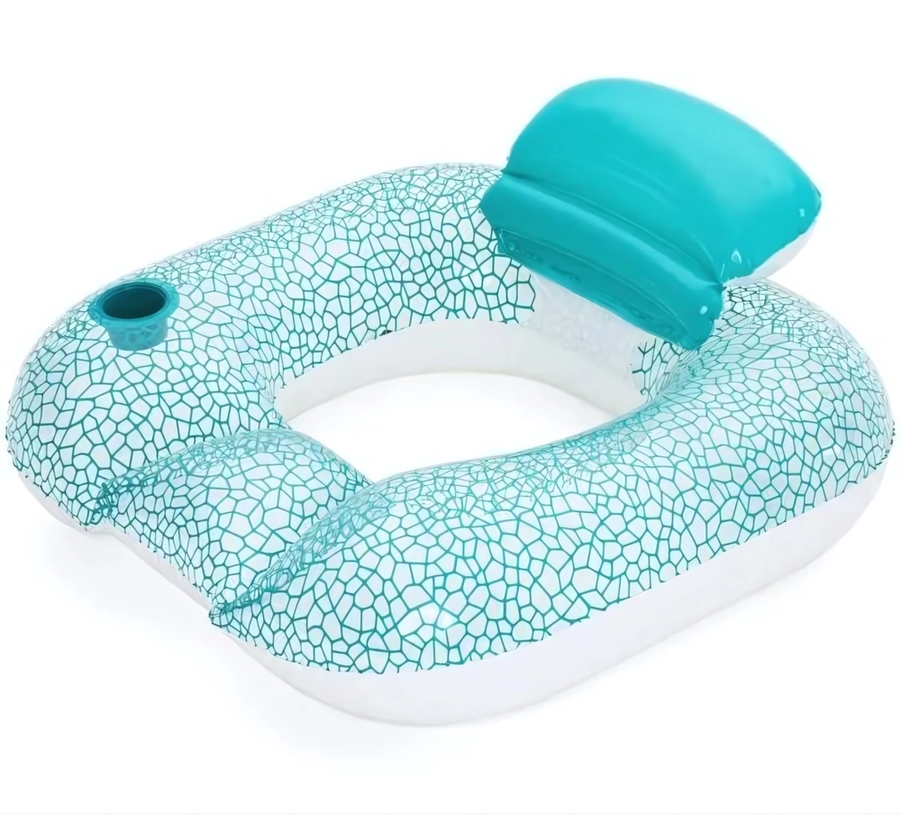 Шезлонг для плавания Flip-Pillow 102*94 см Bestway (43097)