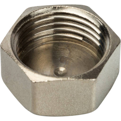 Заглушка ВР никелированная     1/2"