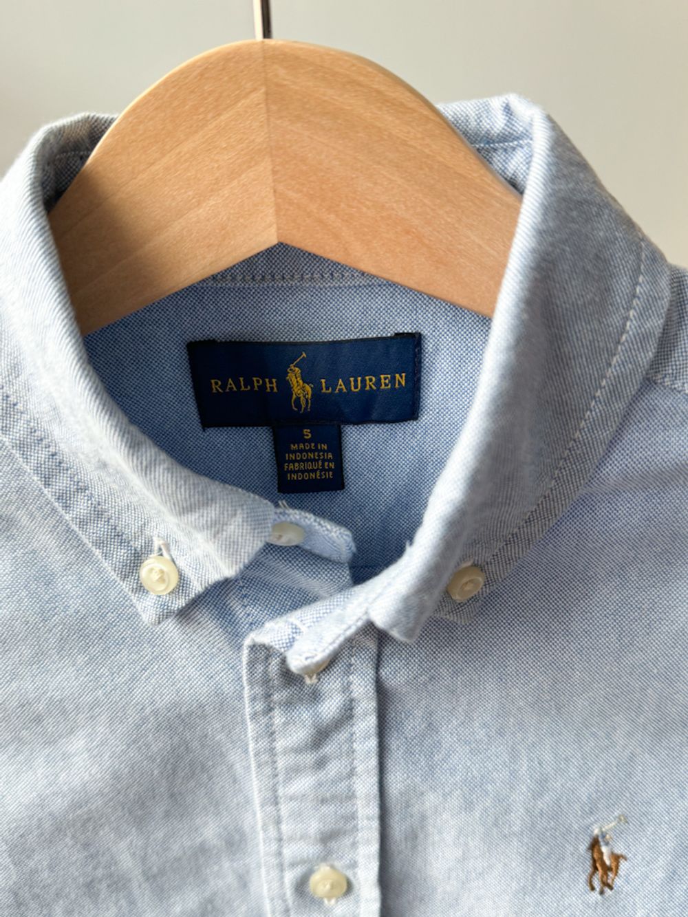 Хлопковая рубашка Ralph Lauren, 110