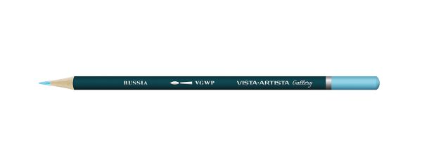 Карандаш акварельный художественный заточенный, 6 шт, 515 Церулеум (А) (Cerulean blue), Vista-Artista Gallery VGWP