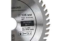 Диск пильный 125*22,23*48Т TRIO-DIAMOND FLL802