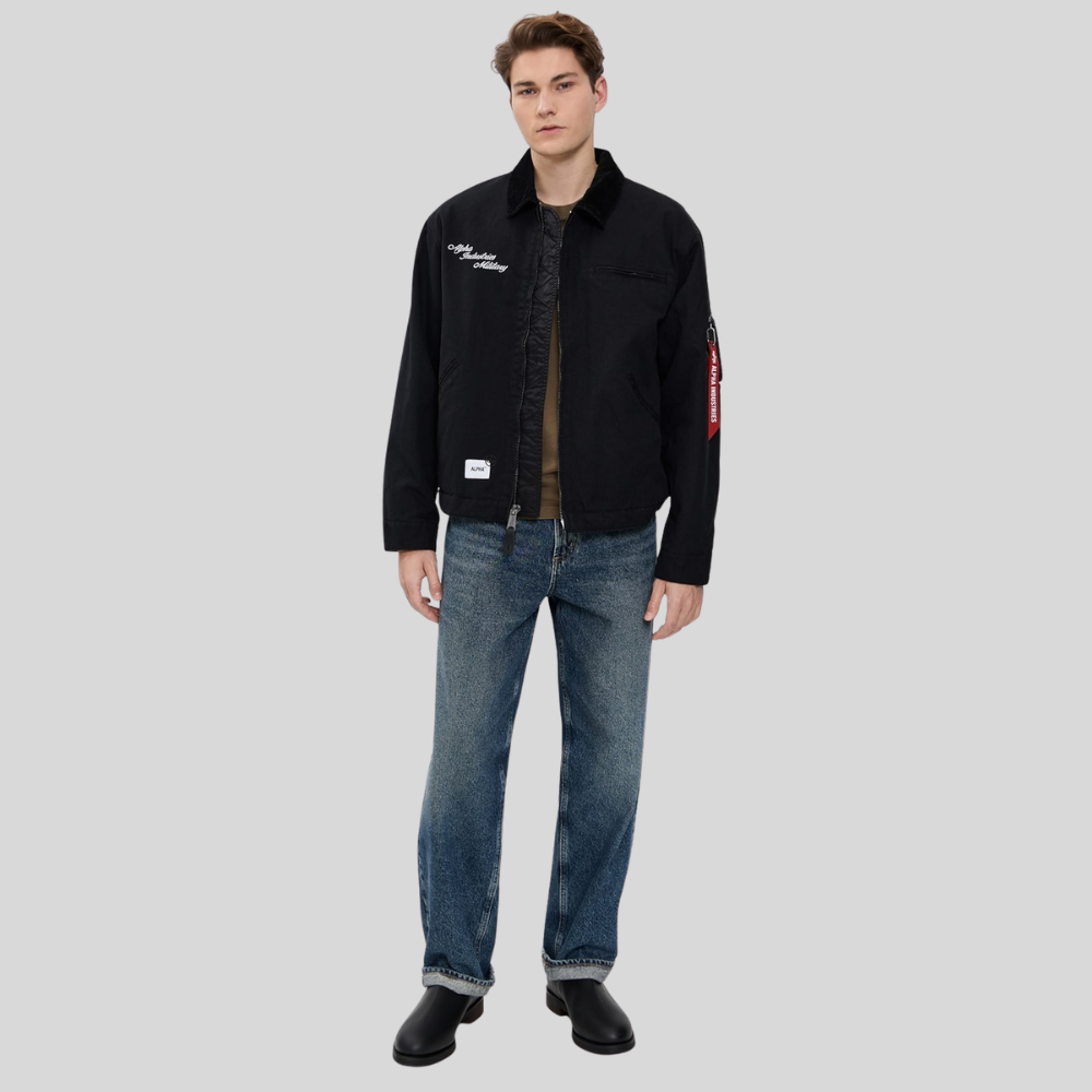 Куртка Alpha Industries Uniform Detroit Jacket Black (Чёрный)