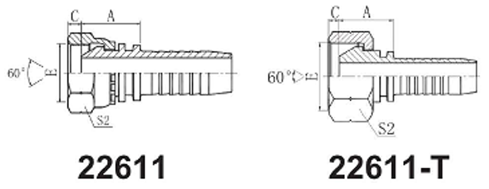 Фитинг DN 06 BSP (Г) 1/8