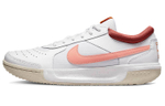 Nike Zoom Court Lite 3 Low Top Tennis Shoes White/Pink Women"s