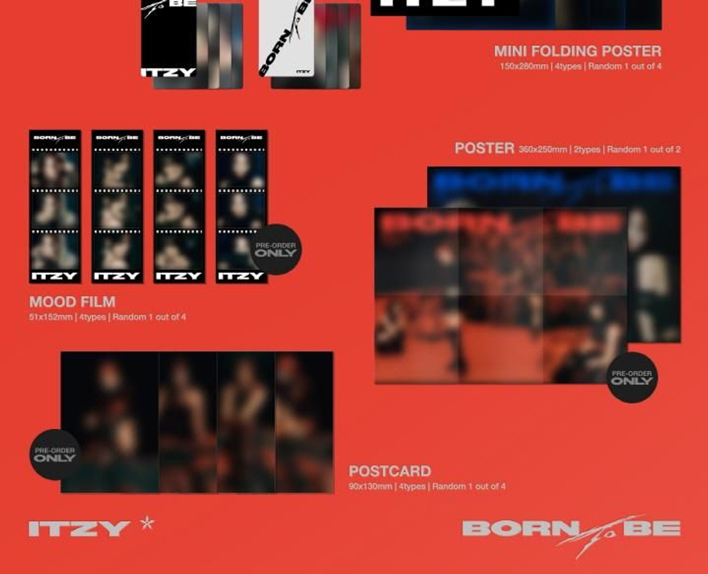 Альбом ITZY - BORN TO BE STANDARD RANDOM Version