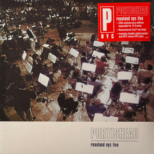 Portishead – Roseland NYC Live 2LP (Европа 2024г.) Red