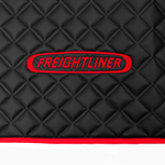 Ковры FREIGHTLINER CENTRY (механика) (экокожа, черный, красный кант, красная вышивка)