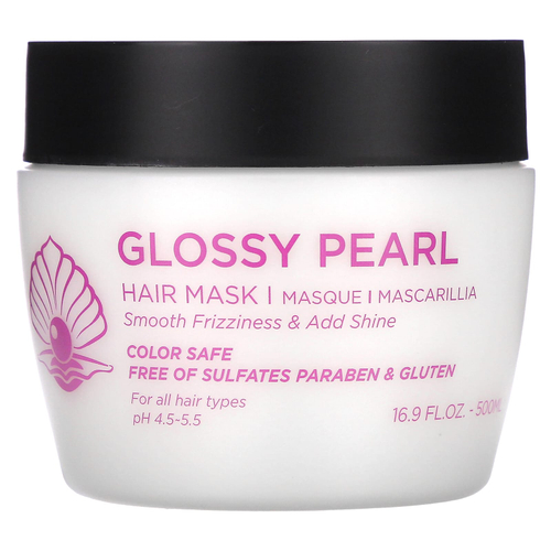 Luseta Beauty, Glossy Pearl, маска для волос, для всех типов волос, 500 мл (16,9 жидк. унции)
