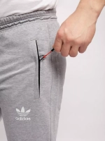 Брюки спортивные джоггеры с манжетами Adidas