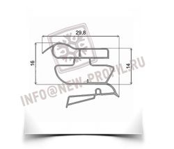 Уплотнитель для холодильника Electrolux ERD32190X х.к. 1175*575 мм(022 АНАЛОГ)