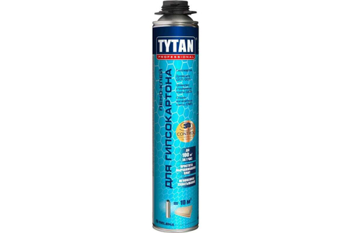 Пено-клей профессиональный для гипсокартона Tytan Professional Gun 840 мл