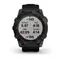 Умные часы Garmin Fenix 7X Sapphire Solar Титановый черный DLC с силиконовым ремешком 010-02541-23