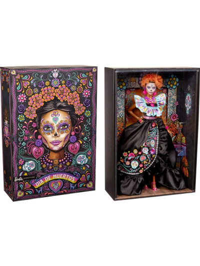 Кукла Барби Диа де Муэртос | Barbie Día de Muertos HRM72 | коллекционная кукла в стиле Дня мёртвых Mattel | 6+