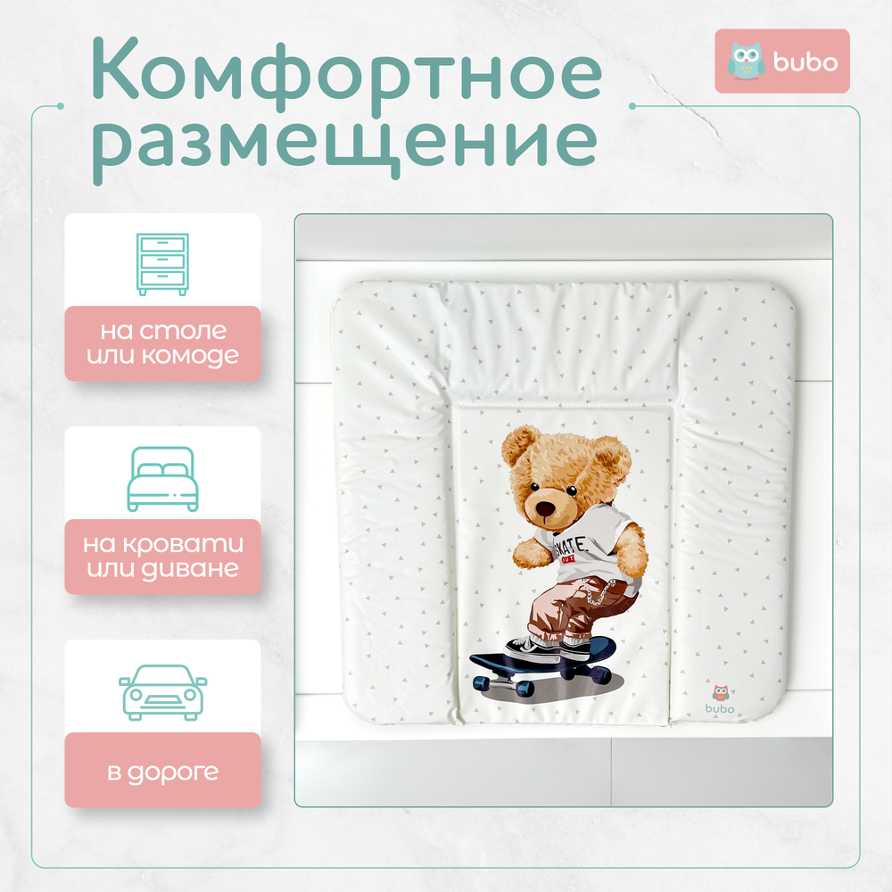 Матрас для пеленания BUBO BABY "SKY" 75x72 сантиметра