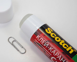 Клей-карандаш Scotch® 6321D24 Crystal, 21 г