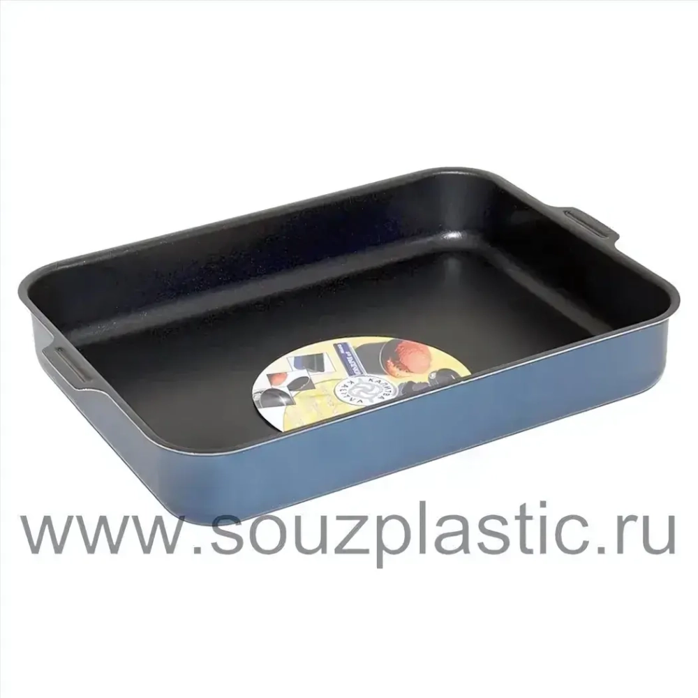 Форма прямоугольная алюминиевая 19*25см без крышки КАЛИТВА (алюминий)