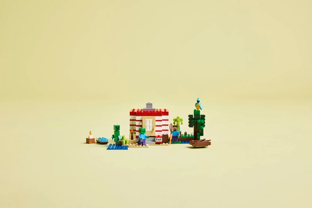 Конструктор LEGO Minecraft 21275 Дом в джунглях TNT