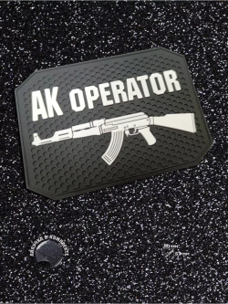 Шеврон на липучке AK operator АК оператор