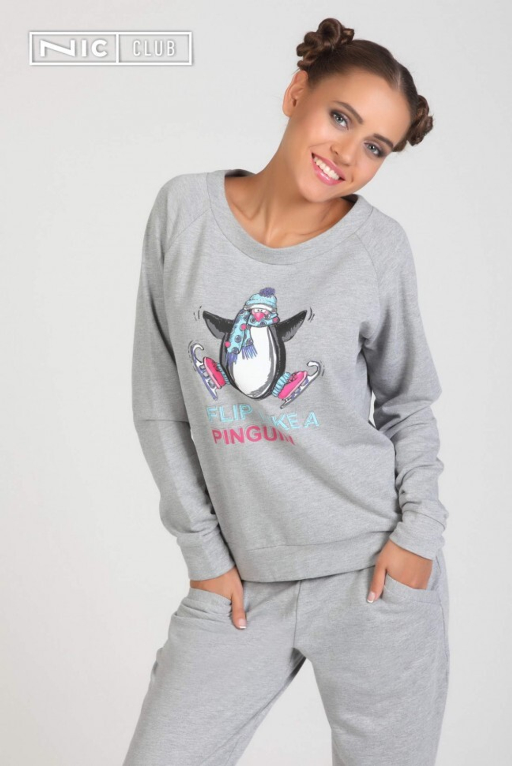 Пижама женская Pinguin 1501 NicClub