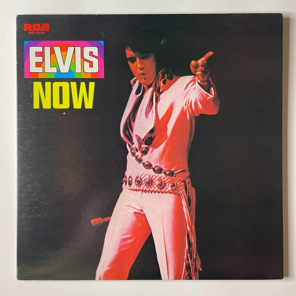 Винтажная виниловая пластинка LP Elvis Presley Элвис Пресли Now (Japan 1972) (No Obi)