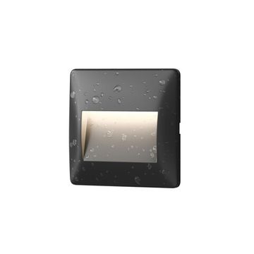 Подсветка стен для дома LED 2.5W 3000К IP65 DK1210-BK чёрный Helm Denkirs