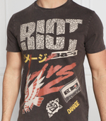 футболка riot tour GUESS - графитовый (M3RI40 KBDL0)