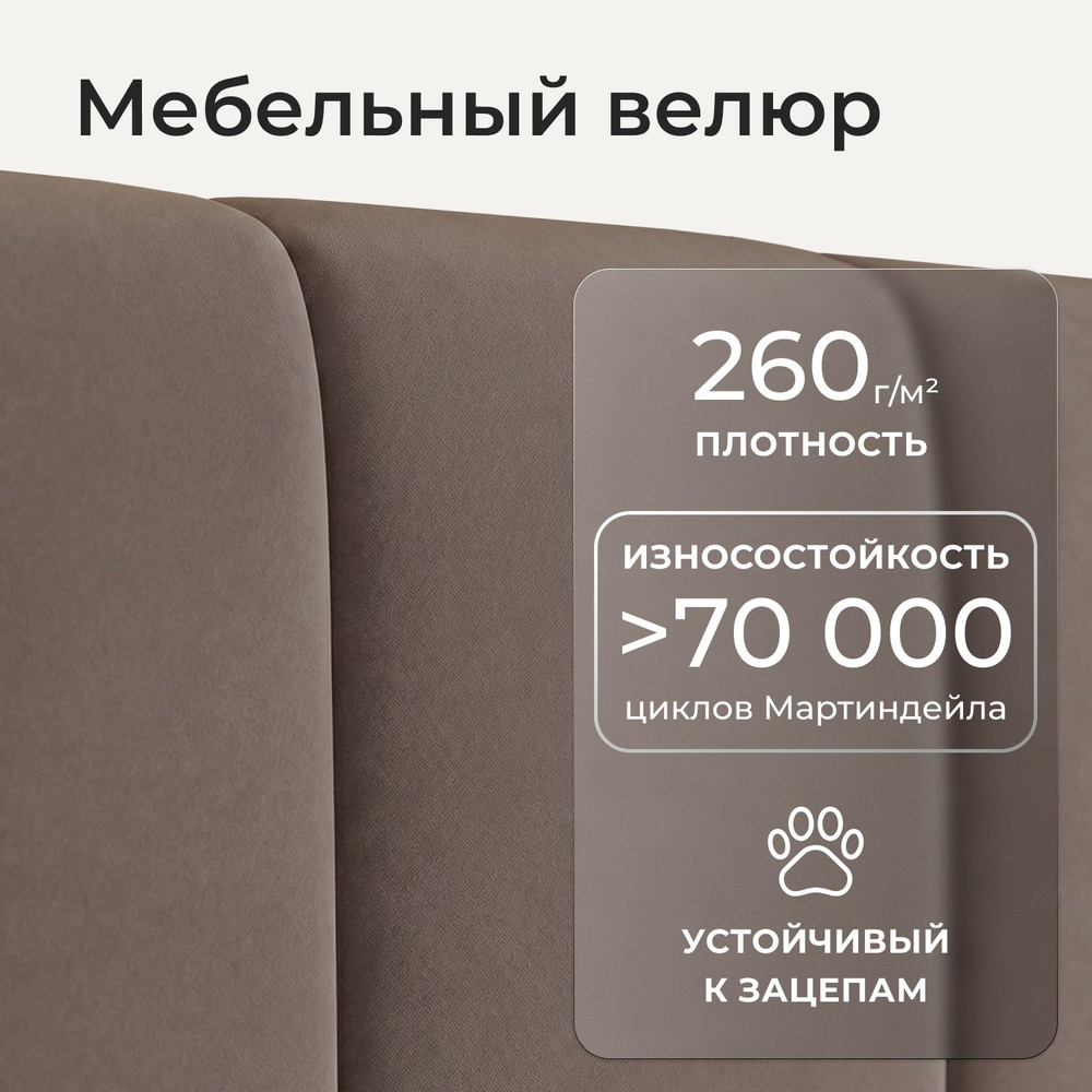 Кровать двуспальная Белла