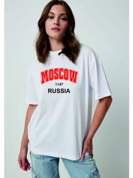 Футболка оверсайз Москва