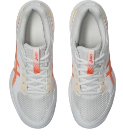 Женские кроссовки для бадминтона/сквоша Asics Gel-Task 4 - white/vivid coral