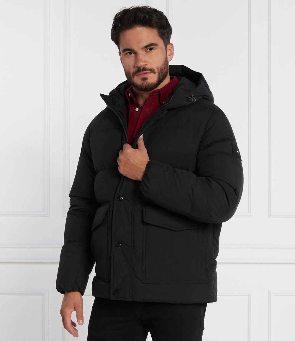 Пуховая куртка CL HILFIGER DOWN HOODED JACKET Tommy Hilfiger - черный(MW0MW33960)