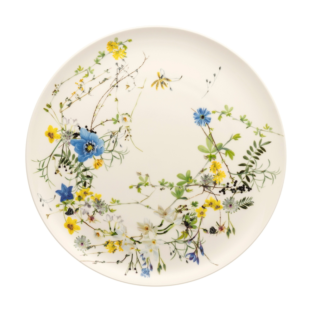 Блюдо сервировочное 32см Rosenthal Альпийские цветы