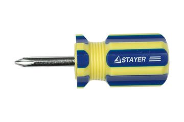 Отвертка МИНИ STAYER 2-в-1 PH№2/SL 6мм.