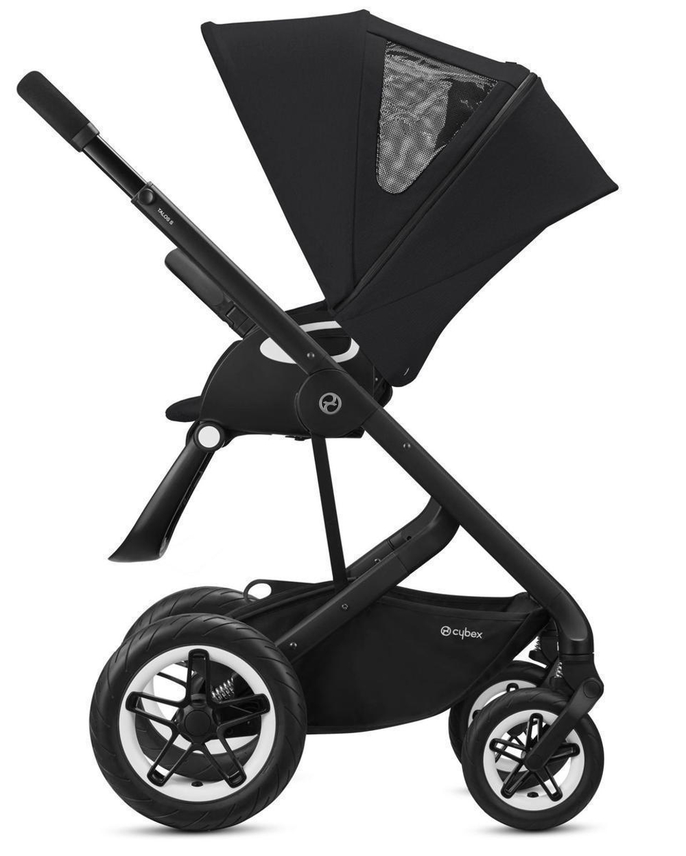 Коляска Cybex Talos S Lux BLK complete Cloud G Magic Black 3 в 1 Moon Black с дождевиками